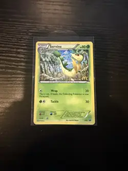 Servine 1/12 Promo McDonald's Promos 2012 Pokemon Card 001/012 - Image 1