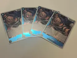 One Piece Card Game Buggy OP02-058 Rare - Blue - Playset - Near Mint - Image 1