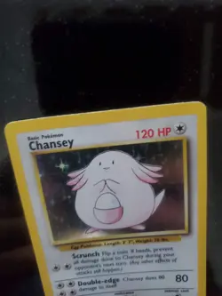 Chansey Base Set Holo Pokemon Card Jungle Fossil WOTC - Image 5