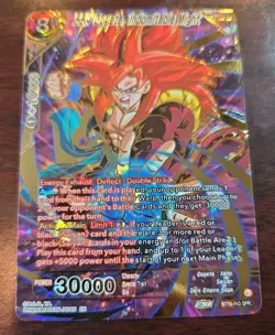 2022 Dragon Ball Super Card Game SS4 Gogeta, Indomitable Might Bt18-143 SPR - Image 1