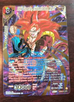 2022 Dragon Ball Super Card Game SS4 Gogeta, Indomitable Might Bt18-143 SPR - Image 2