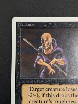 MTG Card - 1x Weakness - Unlimited Edition 2ed - Vintage HP Magic The Gathering - Image 3