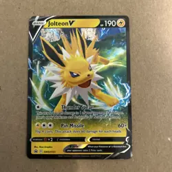 Jolteon V SWSH151 SWSH: Sword & Shield Promo Cards Holo - Image 1