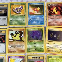 Team Rocket Pokemon Card Lot (21 cards) Commons and Uncommons MP/LP #9 - Image 3