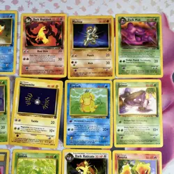 Team Rocket Pokemon Card Lot (21 cards) Commons and Uncommons MP/LP #9 - Image 4