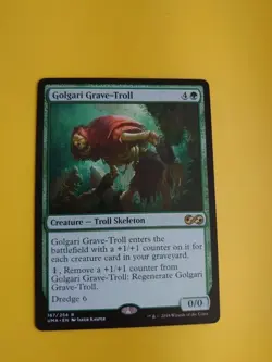 Golgari, Grave-Troll UMA rare troll skeleton MTG Card. - Image 2
