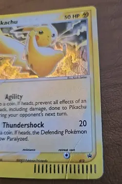 Pikachu 012 Nintendo Promo Pokemon holo rare card - Image 3