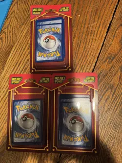 Lot Of 3 POKEMON Pack of 10 Cards Look for Foil Card Factory UNOPENED - Image 1