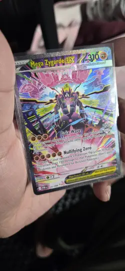 Mega Zygarde EX Perfect Order SIR 120/088 Pokemon Card TCG Near Mint - Image 1