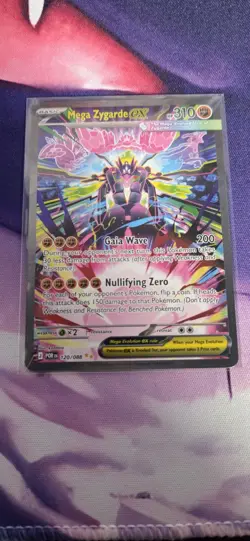 Mega Zygarde EX Perfect Order SIR 120/088 Pokemon Card TCG Near Mint - Image 2