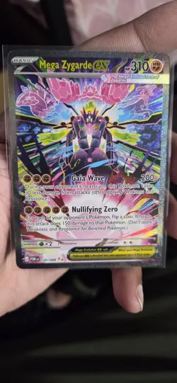 Mega Zygarde EX Perfect Order SIR 120/088 Pokemon Card TCG Near Mint - Image 4