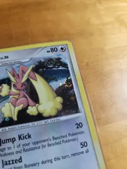 Lopunny 009/017 POP Series 9 DOUBLE Full Spirals Holo Rare Pokemon Card NM - Image 2