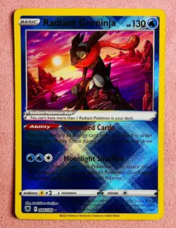 Radiant Greninja 046/189 | Astral Radiance | Pokemon Card Radiant Rare Holo | NM - Image 1