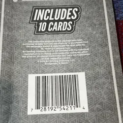 POKEMON Pack of 10 Cards Look for Foil Card Factory Sealed UNOPENED MJ Holding - Image 3