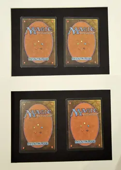 Red Elemental Blast X4 Revised Edition MP MTG Full Playset Magic The Gathering - Image 2