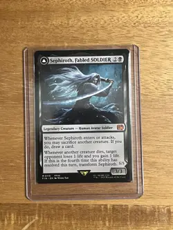 Sephiroth Fabled Soldier Final Fantasy MTG - Image 1