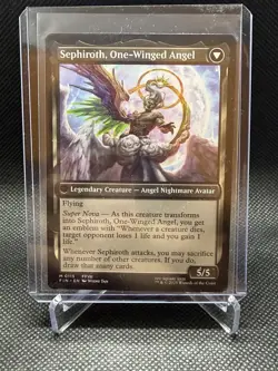 MTG Sephiroth, Fabled Soldier/One-Winged Angel Final Fantasy Regular M 0115 NM - Image 2