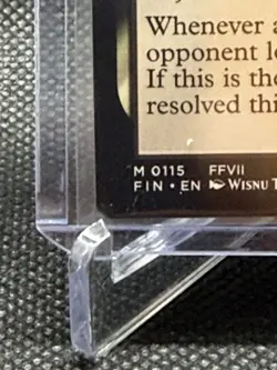 MTG Sephiroth, Fabled Soldier/One-Winged Angel Final Fantasy Regular M 0115 NM - Image 4