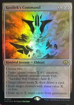 Modern Horizons 3 Kozilek's Command Foil - Image 2