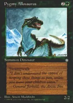 Pygmy Allosaurus - Ice Age # MTG Magic The Gathering - Image 1