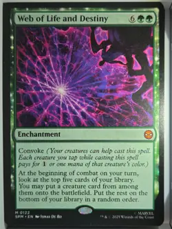 Web of Life and Destiny - M122 - MTG - Marvel's Spider-Man (SPM) - Image 1
