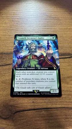 Tromell, Seymour's Butler (Extended Art) - Commander: FINAL FANTASY (162) - Image 1