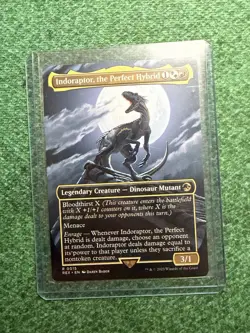 Indoraptor, the Perfect Hybrid (Borderless) NM Non Foil - Image 1