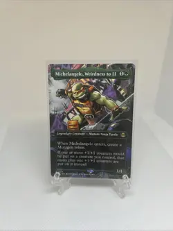 Michelangelo, Weirdness to 11 (Borderless) Teenage Mutant Ninja Turtles Regular - Image 1