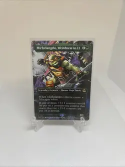 Michelangelo, Weirdness to 11 (Borderless) Teenage Mutant Ninja Turtles Regular - Image 2