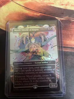 Myrel, Shield of Of Argive Encyclopedia SLD Foil MTG - Image 1