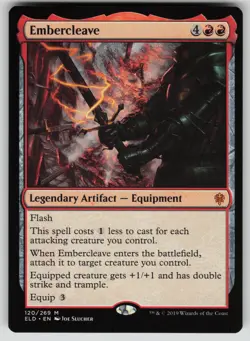 Embercleave Normal M Throne of Eldraine 120 NM - Image 1