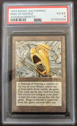1993 Magic the Gathering Ring of Ma'ruf Arabian Nights - Image 1