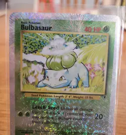 Pokemon Bulbasaur Legendary Collection 68/110 Reverse Holo Nintendo LP - Image 3