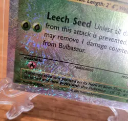 Pokemon Bulbasaur Legendary Collection 68/110 Reverse Holo Nintendo LP - Image 5