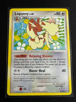 Pokemon TCG Lopunny 21/99 Non-Holo Platinum Series Arceus Set 2009 NM - Image 1