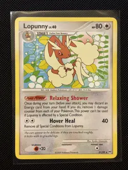 Lopunny 21/99 Non Holo Rare Platinum Arceus Pokemon TCG NM/LP - Image 1