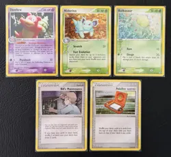 Pokemon TCG ex Fire Red Leaf Green FRLG Reverse Holo & Holo Card Lot of 5 NM/M - Image 1