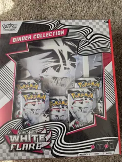 Pokemon Scarlet & Violet Black Bolt & White Flare Poster Binder Box SEALED - Image 3