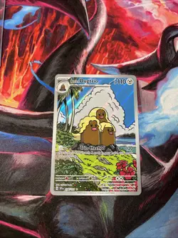Pokemon Alolan Dugtrio Illustration Rare Holo 208/198 : Surging Sparks - Image 1