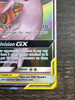 Espeon & Deoxys GX Ultra Rare 72/236 Sm-Unified Minds Holo Basic Pokemon TCG - Image 4