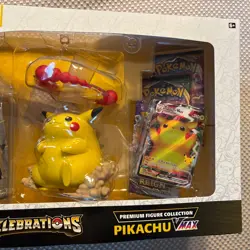 Pokemon TCG Celebrations 25th Anniversary Premium Figure Collection Pikachu VMAX - Image 2