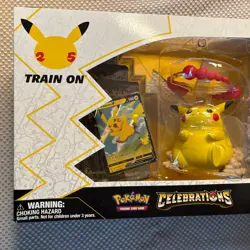 Pokemon TCG Celebrations 25th Anniversary Premium Figure Collection Pikachu VMAX - Image 3