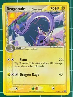 Dragonair 41/113 Uncommon Pokemon TCG Non-Holo 2005 - Image 1