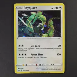 Rayquaza SWSH029 Black Star Promo Holo Pokemon TCG NM - Image 1