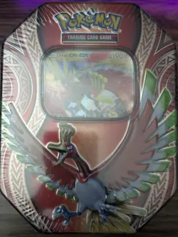 Pokemon Ho-Oh GX Mysterious Powers 2017 Tin TCG 2017 {BRAND NEW/SEALED/UNOPENED} - Image 1
