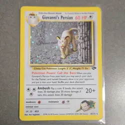 Pokemon Giovanni's Persian Gym Challenge Holo Rare 8/132 - Image 1