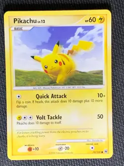 Pikachu 70/100 Majestic Dawn 2008 Non Holo Pokemon TCG - Image 1