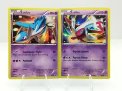 Pokemon Latias & Latios Holo 30/30 XY Trainer Kit: Latios & Latias English MP - Image 1