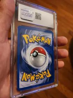 (POP 22) CGC 10 GEM MINT Pokemon Gym Challenge 17/132 BLAINE Holo 1st Edition - Image 3