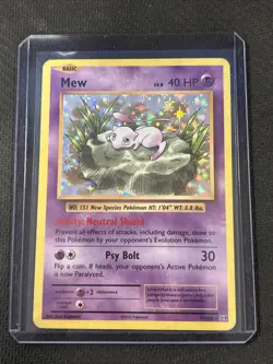 Pokemon 2016 XY Evolutions Mew 53/108 Holo Rare - Image 1